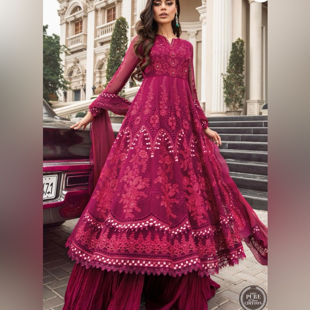 Maria b original two piece dress